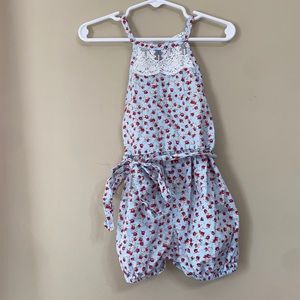 Baileys blossom bubble romper